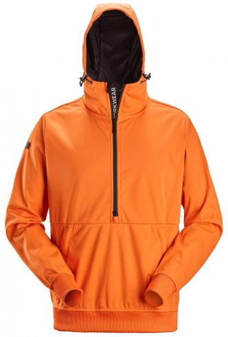 Větrovka SNICKERS FlexiWork Softshell Stretch oranžová