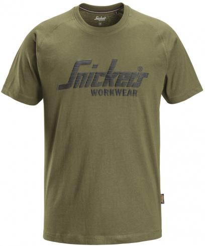 Tričko SNICKERS Workwear khaki